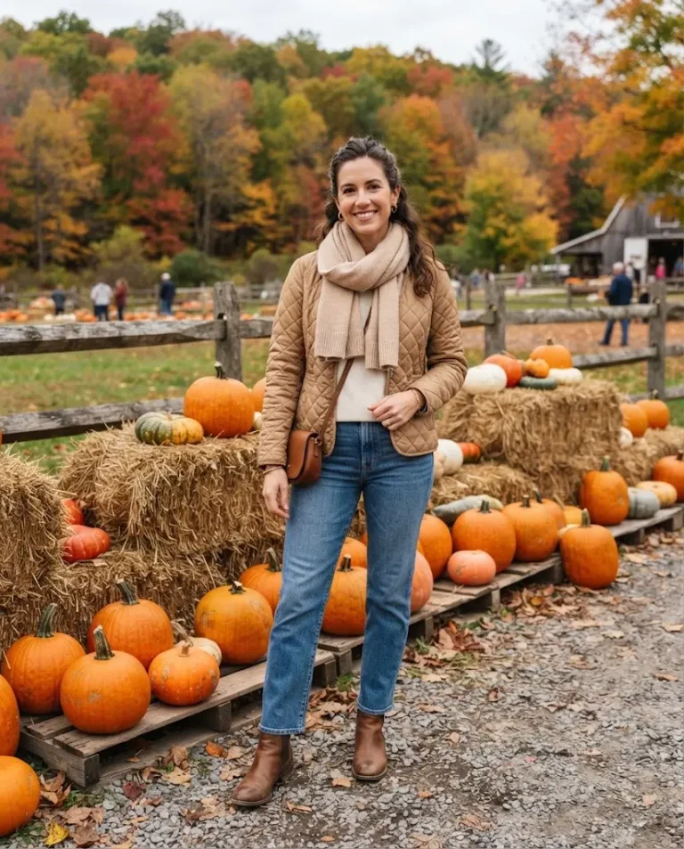 27 Pumpkin Patch Outfits for a Cute and Cozy Fall Look